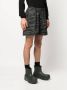 Mackintosh Shorts met camouflageprint Zwart - Thumbnail 2
