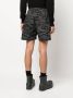 Mackintosh Shorts met camouflageprint Zwart - Thumbnail 3