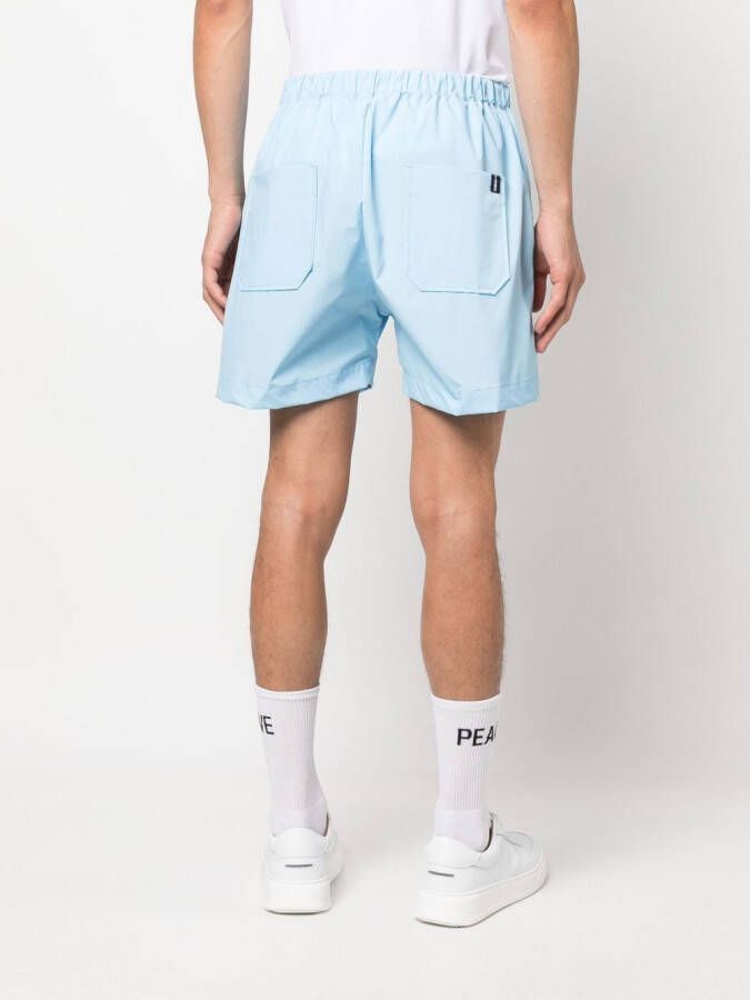Mackintosh Shorts met elastische tailleband Blauw