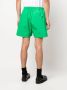 Mackintosh Captain shorts met elastische tailleband Groen - Thumbnail 4