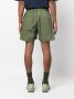 Mackintosh Captain shorts met print Groen - Thumbnail 4