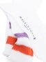 Mackintosh Sokken met gestreepte afwerking Wit - Thumbnail 2