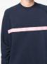 Mackintosh Sweater met horizontale streep Blauw - Thumbnail 5