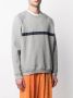 Mackintosh Sweater met horizontale streep Grijs - Thumbnail 3