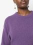 Mackintosh Sweater met ronde hals Paars - Thumbnail 5