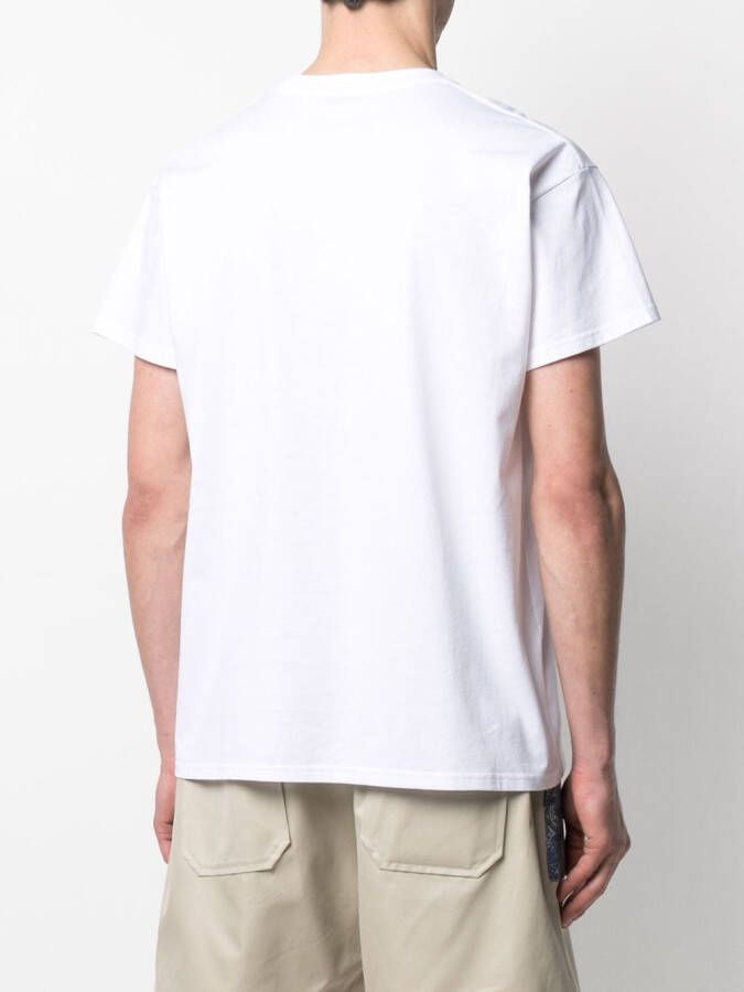 Mackintosh T-shirt met print Wit