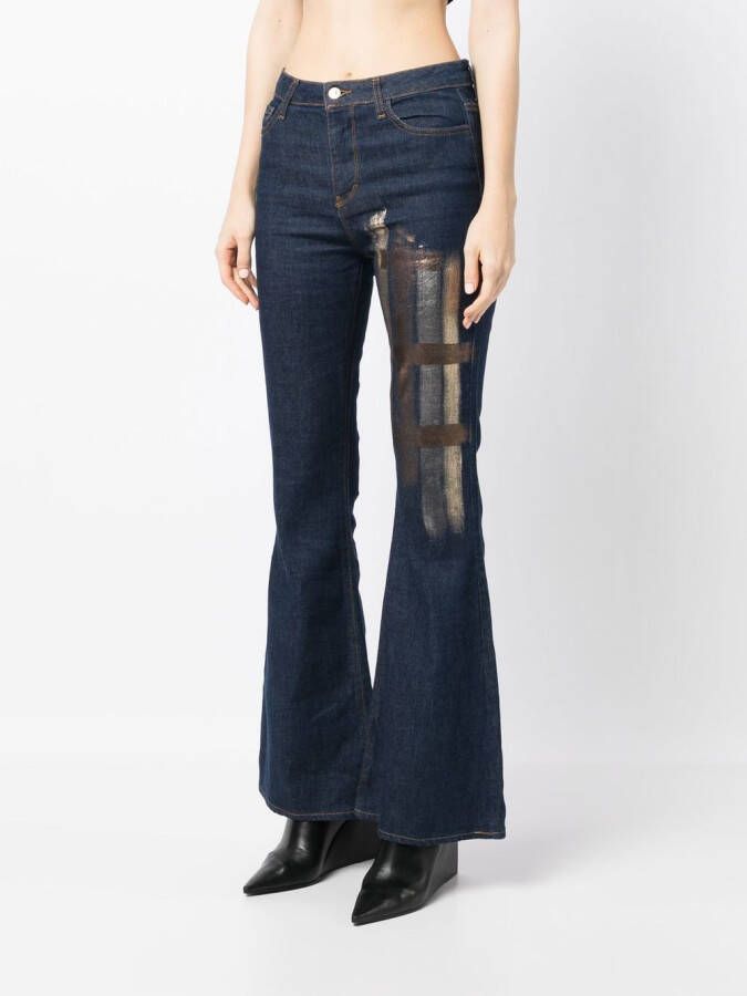 Madison.Maison Flared jeans Blauw
