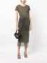 Madison.Maison T-shirt met kapmouwen Groen - Thumbnail 2