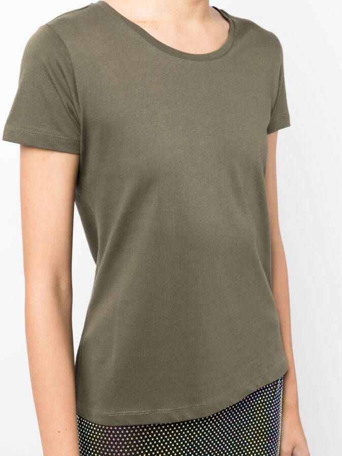Madison.Maison T-shirt met kapmouwen Groen