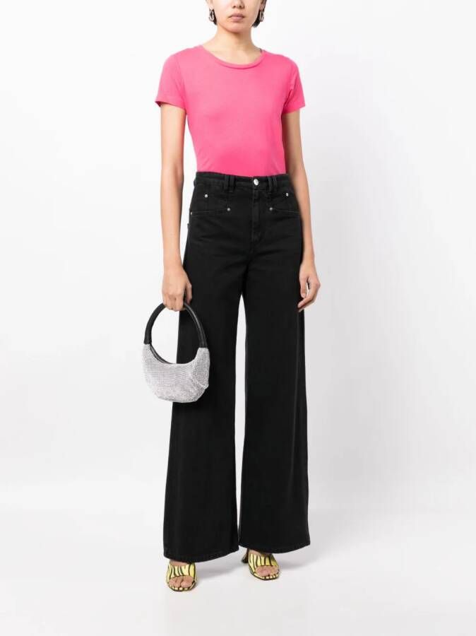 Madison.Maison T-shirt met kapmouwen Roze