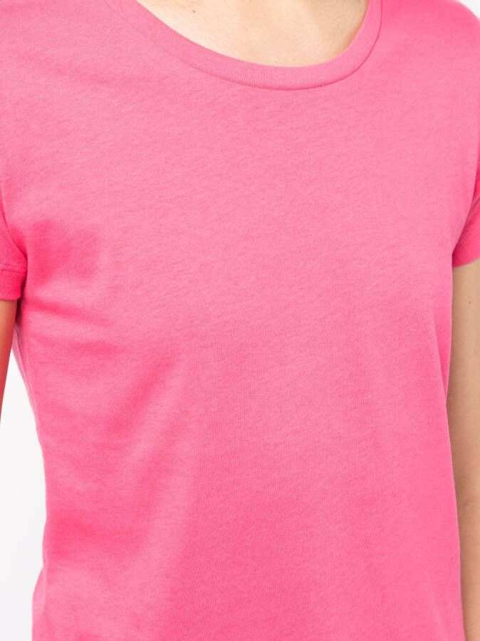 Madison.Maison T-shirt met kapmouwen Roze