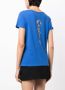 Madison.Maison T-shirt met logoprint Blauw - Thumbnail 4
