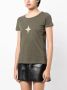Madison.Maison T-shirt met logoprint Groen - Thumbnail 3