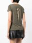 Madison.Maison T-shirt met logoprint Groen - Thumbnail 4