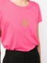 Madison.Maison T-shirt met logoprint Roze - Thumbnail 5
