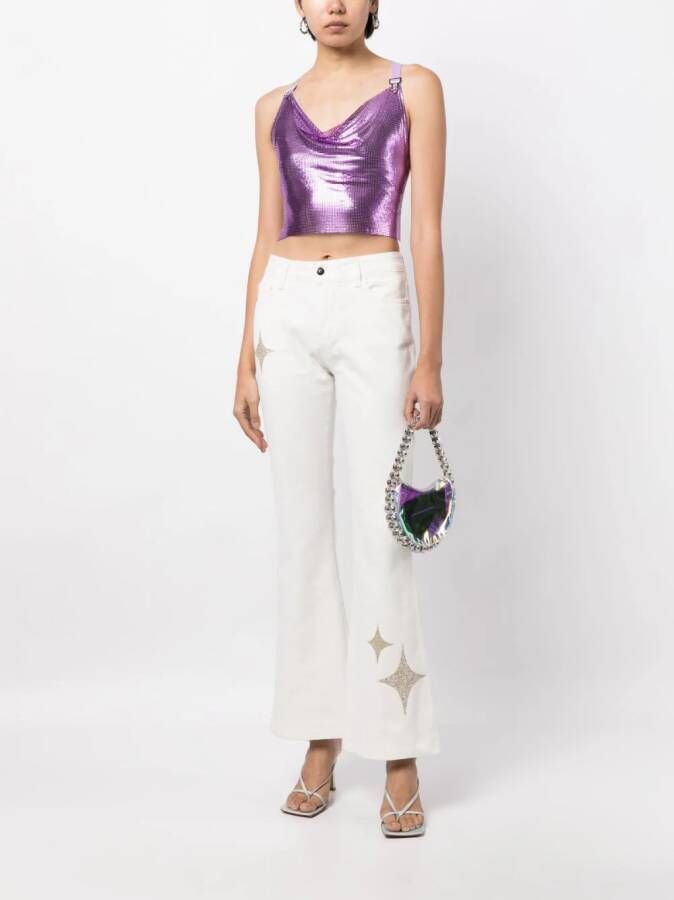 Madison.Maison Flared jeans Wit
