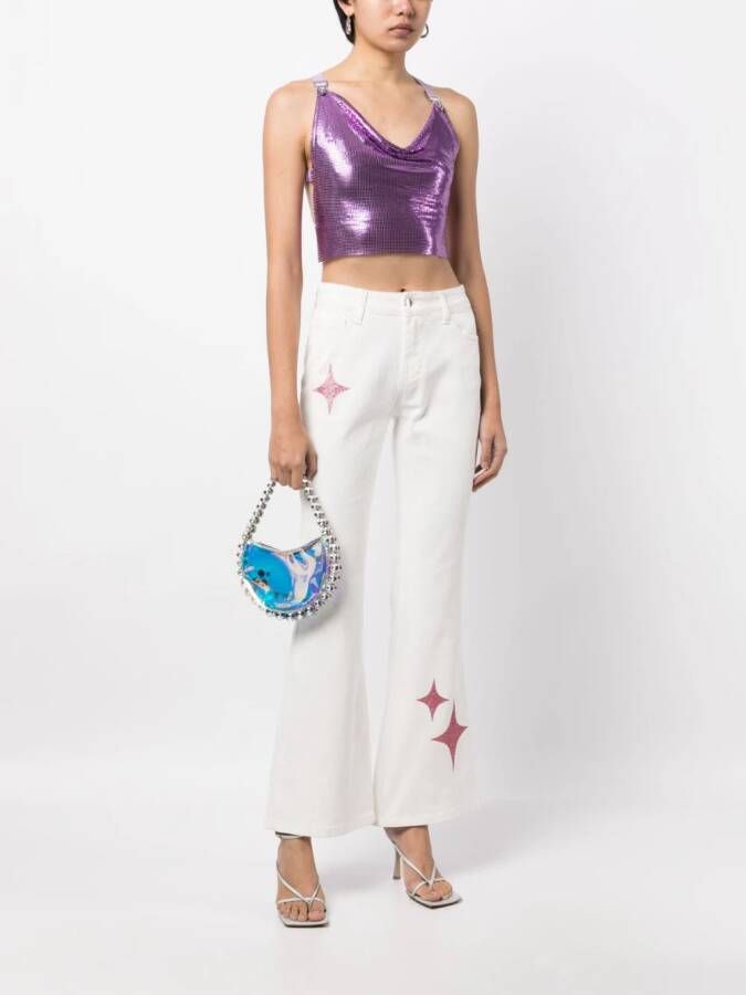 Madison.Maison Flared jeans Wit