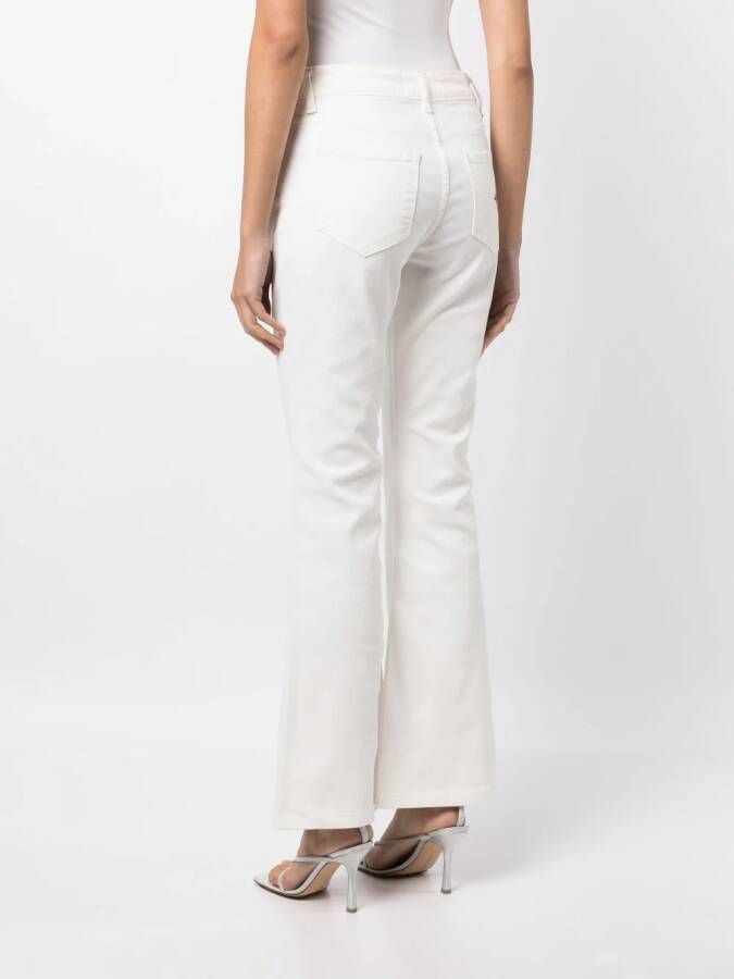 Madison.Maison Flared jeans Wit