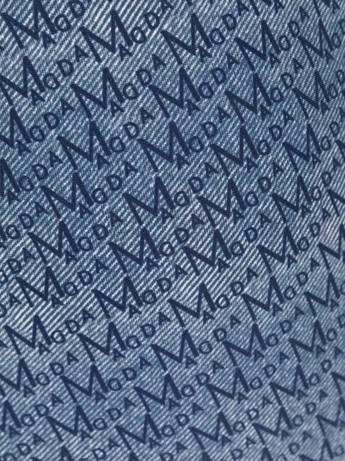 Magda Butrym Badpak met print Blauw