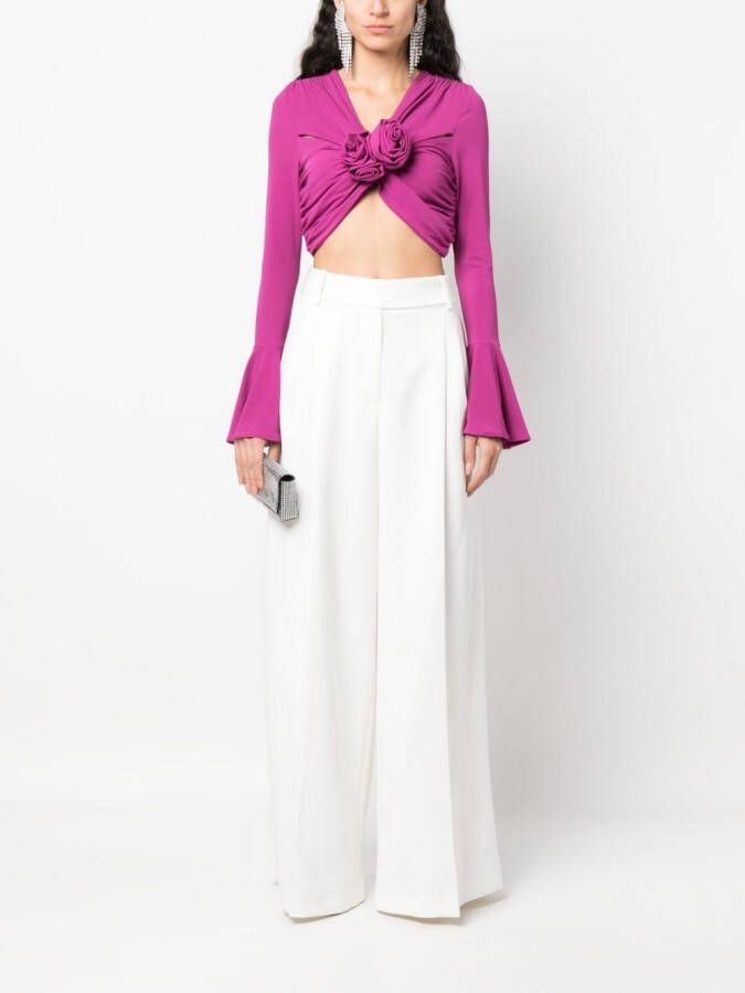 Magda Butrym Cropped top Paars