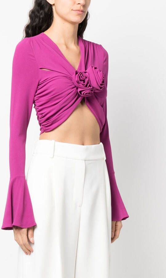 Magda Butrym Cropped top Paars