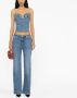 Magda Butrym Denim korset Blauw - Thumbnail 4