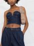 Magda Butrym Denim korset Blauw - Thumbnail 5