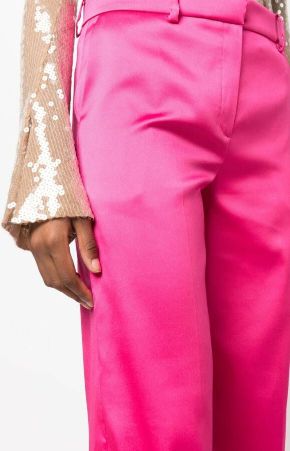 Magda Butrym Flared pantalon Roze