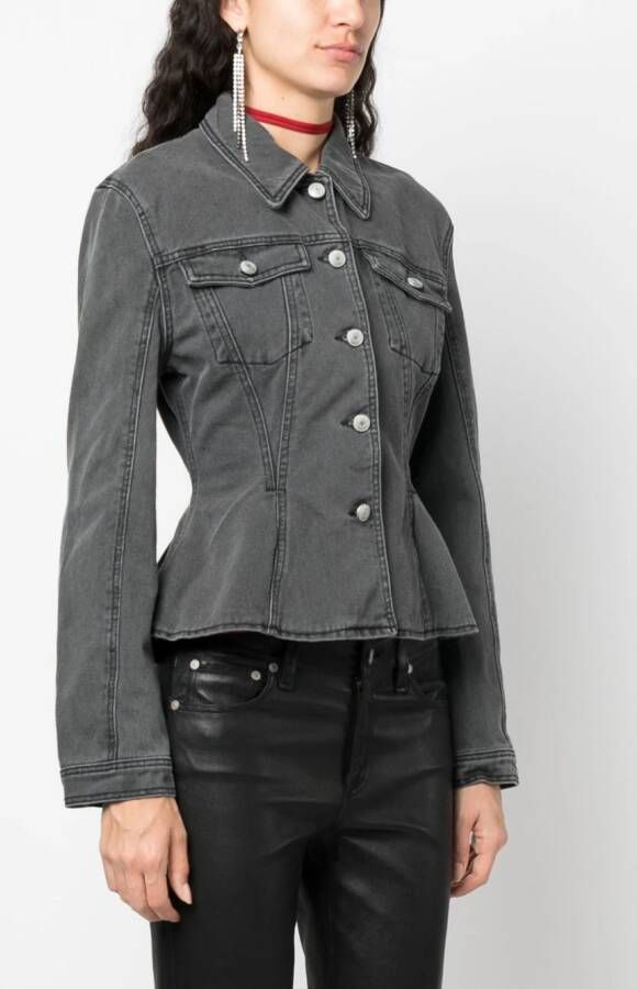 Magda Butrym Denim jack Grijs
