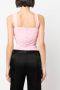 Magda Butrym Gedraaide body Roze - Thumbnail 4