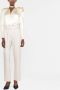 Magda Butrym Gedrapeerde blouse Beige - Thumbnail 2