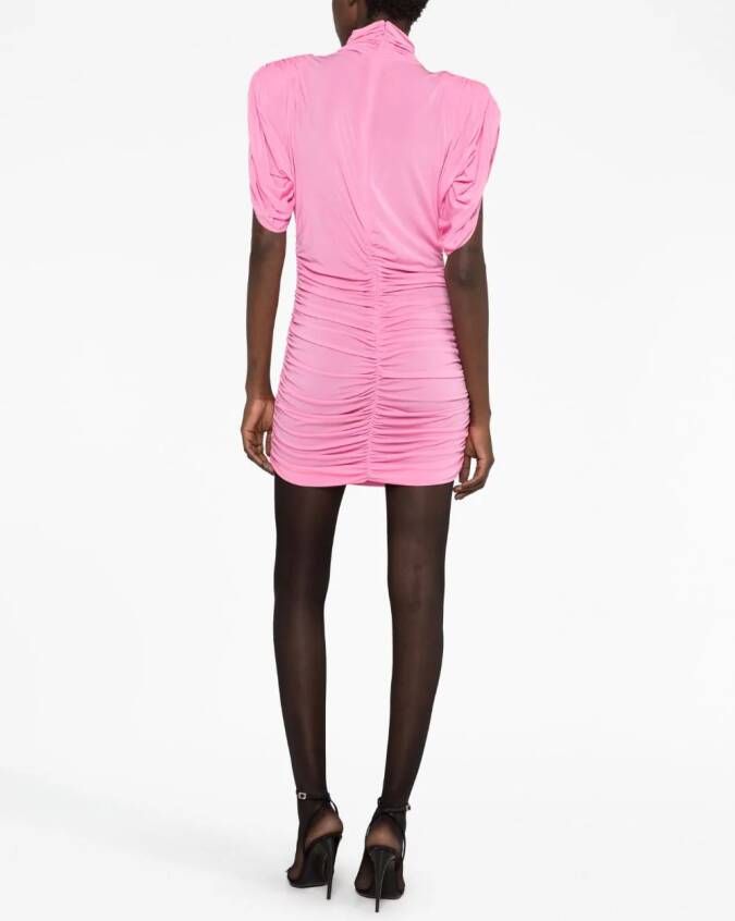 Magda Butrym Gedrapeerde midi-jurk Roze