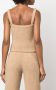 Magda Butrym Geribbelde tanktop Beige - Thumbnail 4