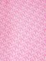 Magda Butrym Sjaal met monogramprint Roze - Thumbnail 3