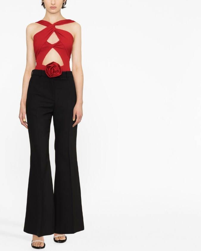 Magda Butrym Uitgesneden body Rood