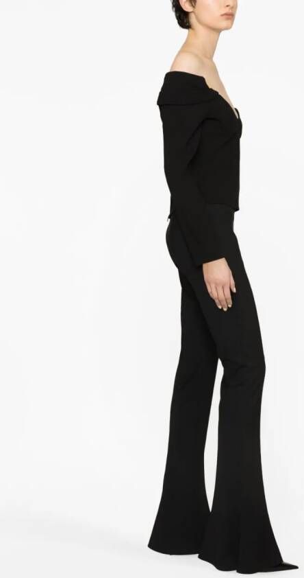 Magda Butrym Off-shoulder top Zwart