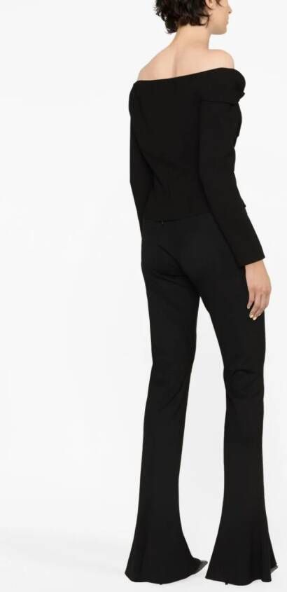 Magda Butrym Off-shoulder top Zwart