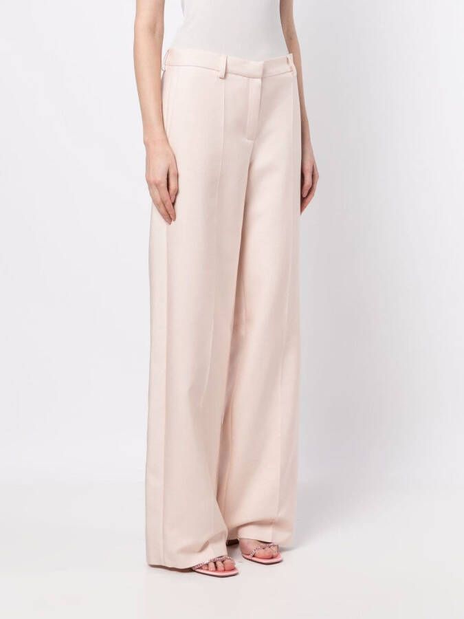 Magda Butrym Pantalon met wijde pijpen Roze