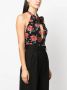 Magda Butrym Playsuit met bloemenprint Zwart - Thumbnail 3