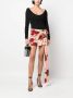 Magda Butrym Gedrapeerde mini-rok Roze - Thumbnail 2