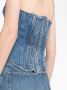 Magda Butrym Strapless korset Blauw - Thumbnail 3
