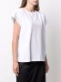 Magda Butrym T-shirt met schoudervullingen Wit - Thumbnail 3
