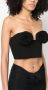 Magda Butrym Top met bloemenpatch Zwart - Thumbnail 5