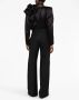 Magda Butrym Zijden blouse Zwart - Thumbnail 4
