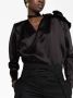 Magda Butrym Zijden blouse Zwart - Thumbnail 5