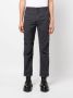 Maharishi Broek met bloemenprint Zwart - Thumbnail 3