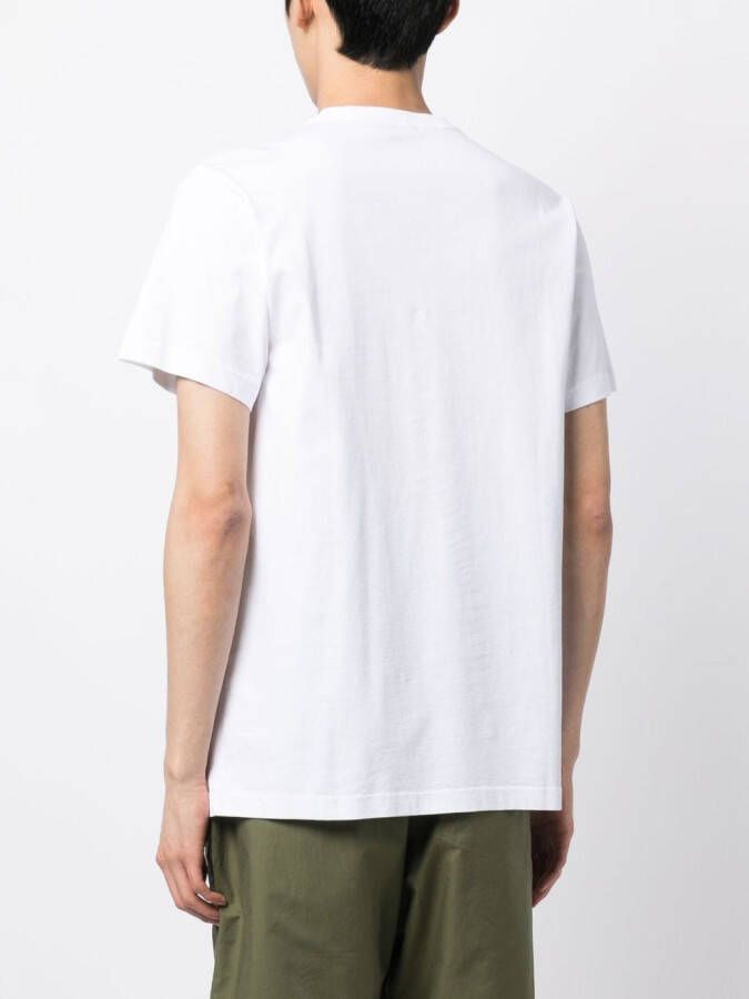 Maharishi T-shirt met borduurwerk Wit