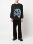 Maharishi Sweater met print Zwart - Thumbnail 2
