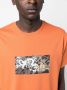 Maharishi T-shirt met print Oranje - Thumbnail 5