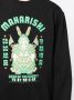 Maharishi Sweater met logoprint Zwart - Thumbnail 5